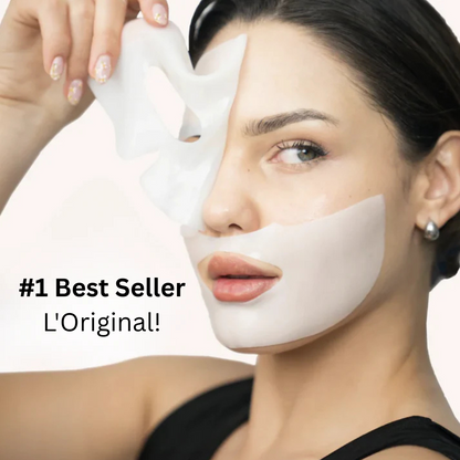 The bio-collagen mask reduces wrinkles by 75% after just one application!