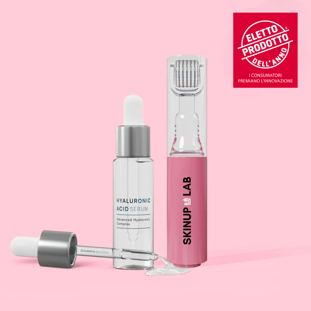 Lip volumizing roller