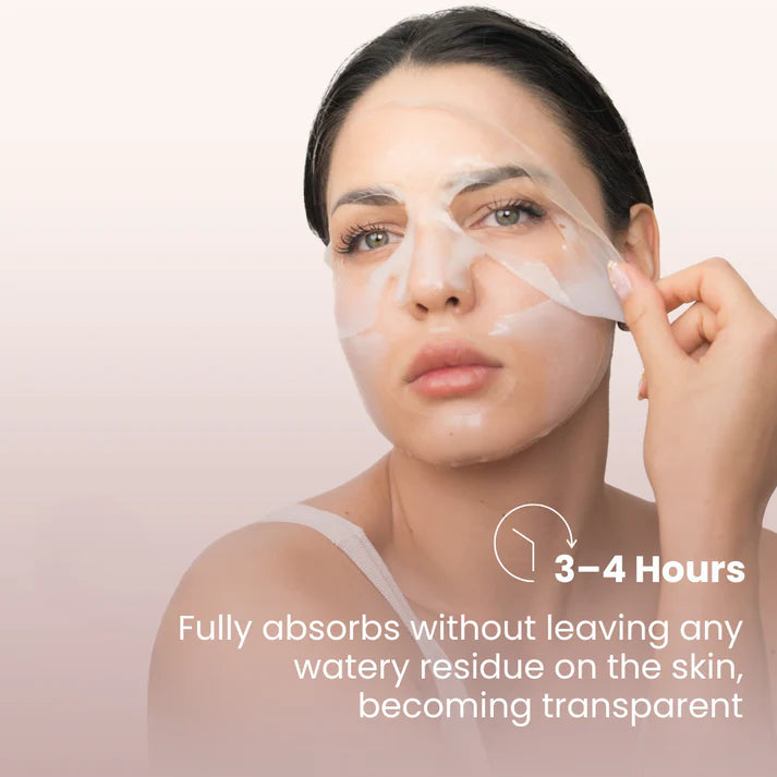Bio-collagen mask reduces wrinkles by 75% after a single application