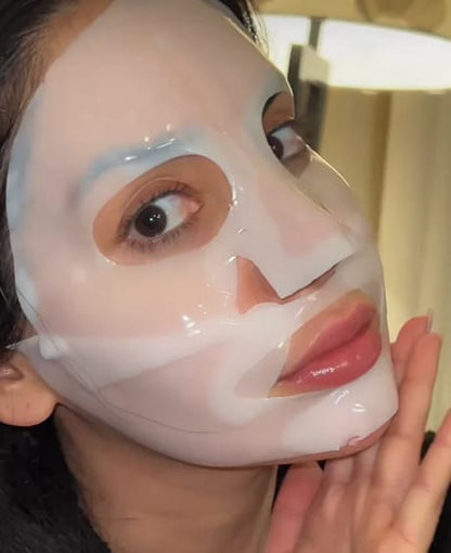 Bio-collagen mask reduces wrinkles by 75% after a single application