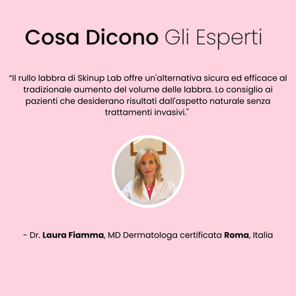 Lip volumizing roller