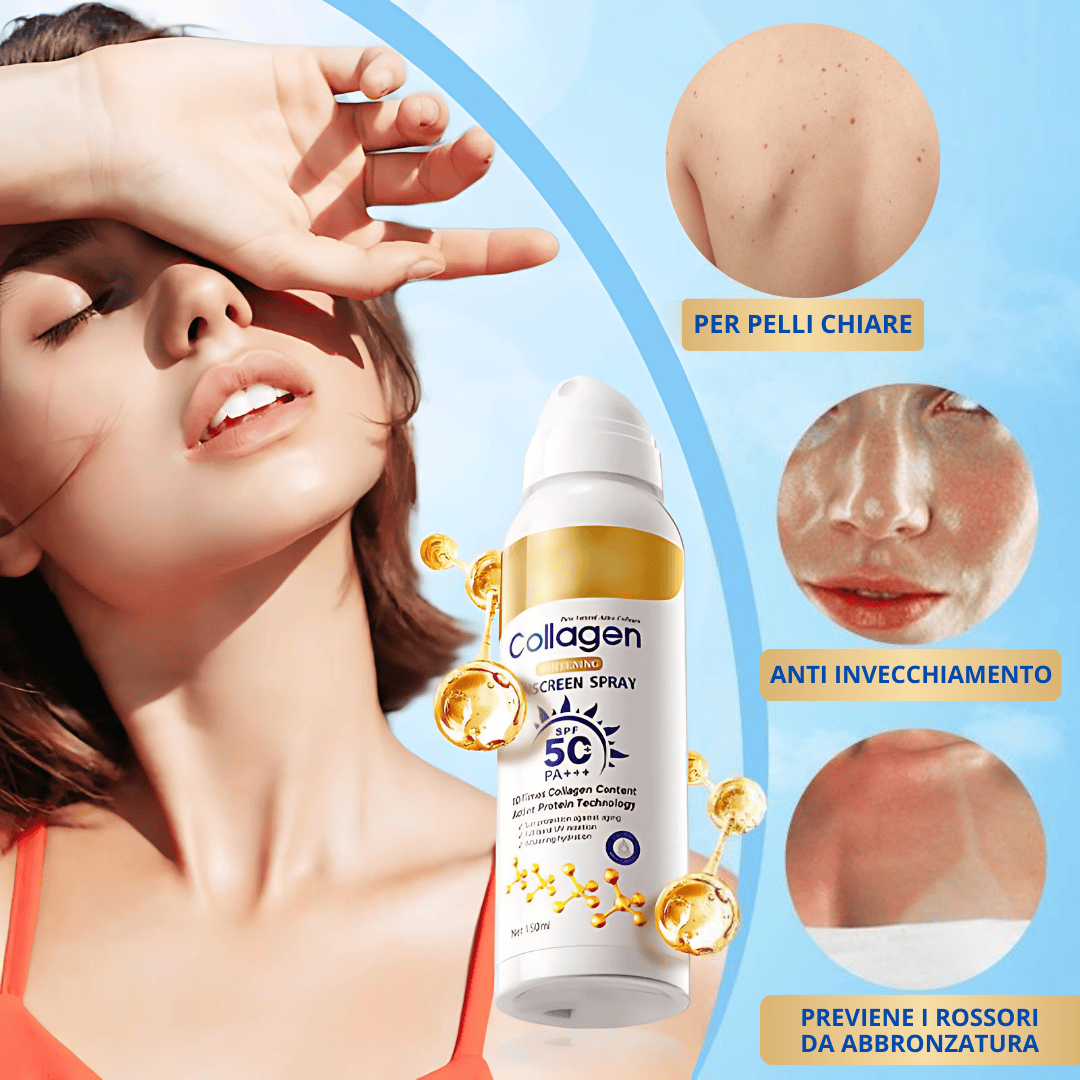 Crema Solare Spray al Collagene (150ml)