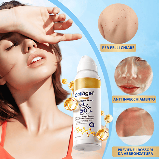 Crema Solare Spray al Collagene (150ml)