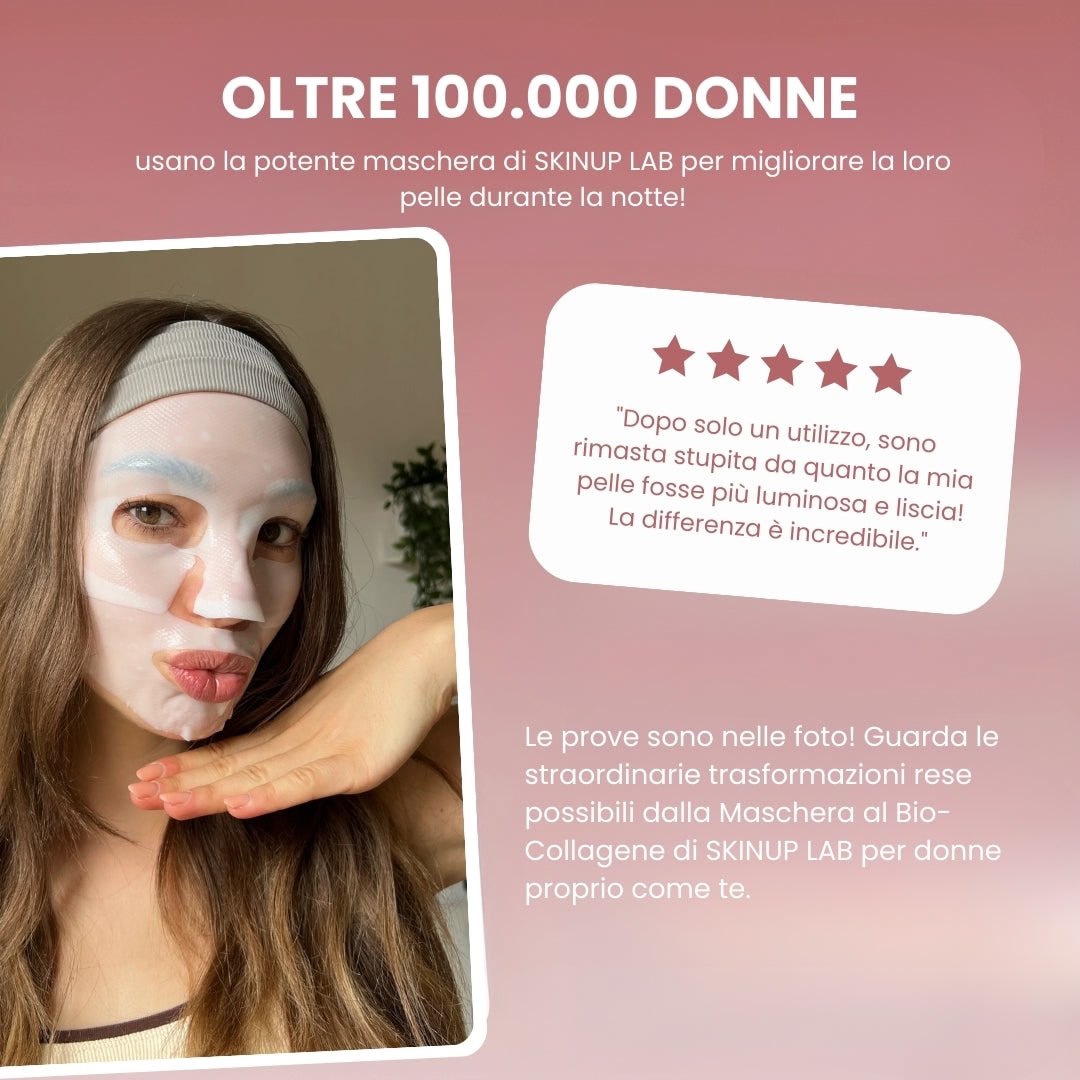Bio-collagen mask