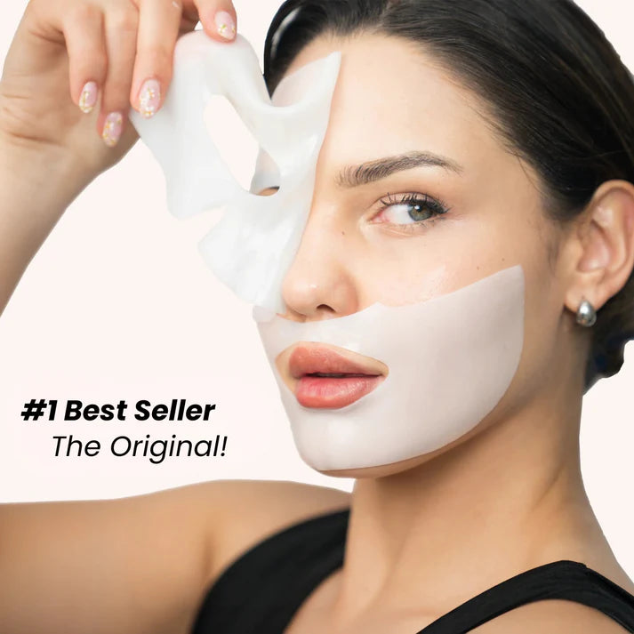 Bio-collagen mask reduces wrinkles by 75% after a single application